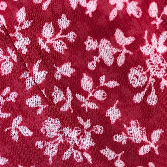 COPY - NWT NEW Solare Sheer Floral Tie Skirt - Picture 2 of 5